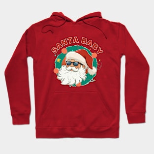 Santa Baby Santa Clause Christmas Fun Hoodie